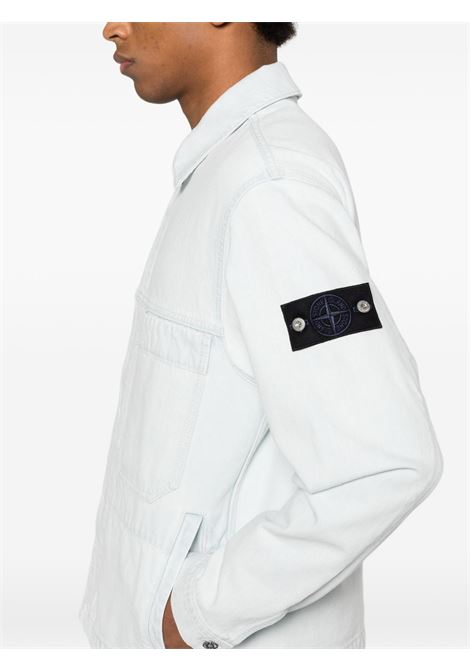 denim-rinsed jacket man indigo STONE ISLAND | L1S14 4100006 S00J9VJ203